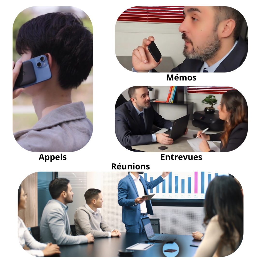 ROCA NOTE / Enregistreur vocal IA